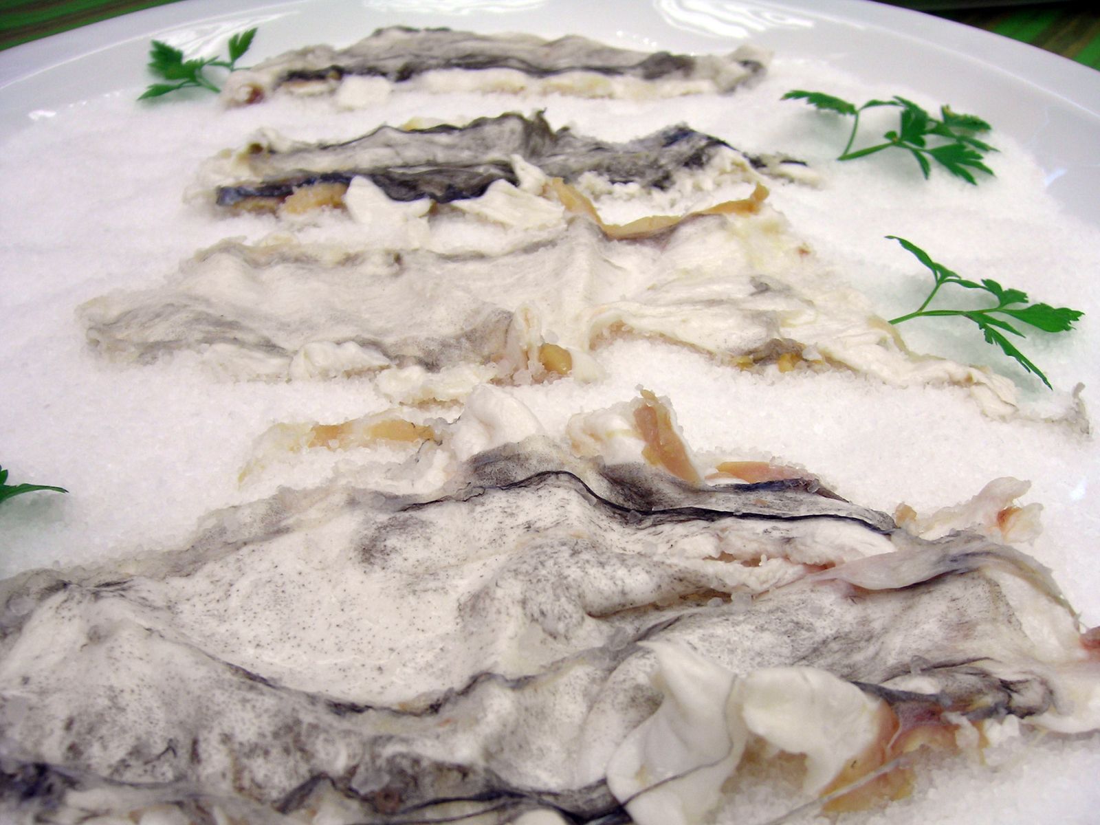 Tripas de bacalao