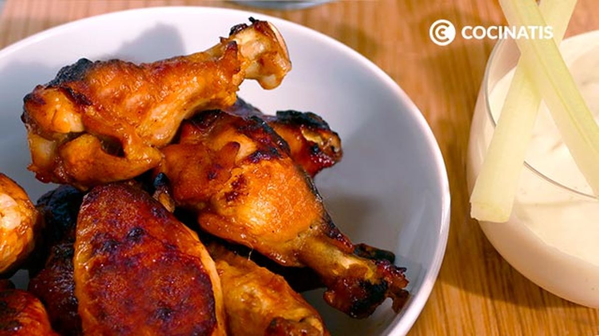 Alitas de pollo al estilo Buffalo   Paso 6