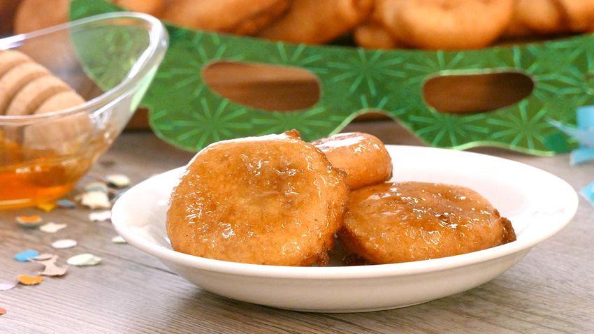 Receta de tortillas de Carnaval