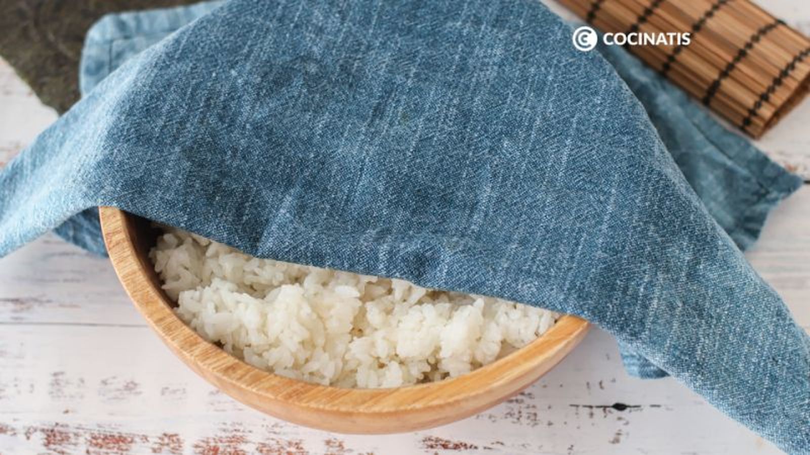 Dejamos reposar el arroz para sushi Dejamos reposar el arroz para sushi