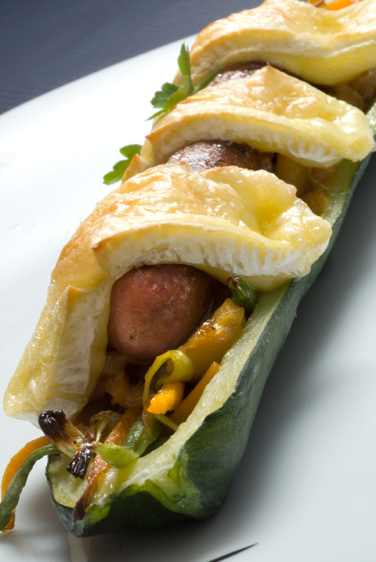 calabacin salchichas xl