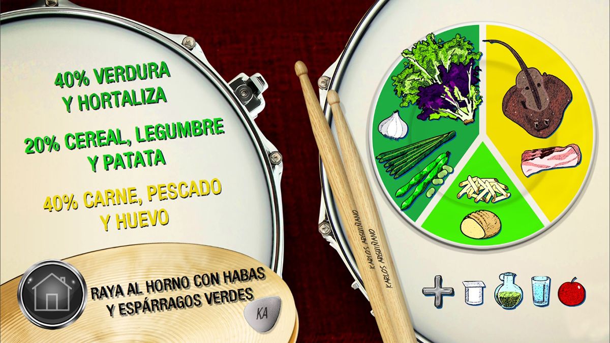 raya esparragos plato