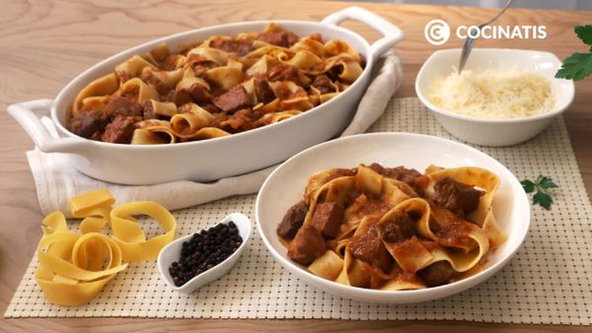 CTIS1004 receta pappardelle al ragu paso 6