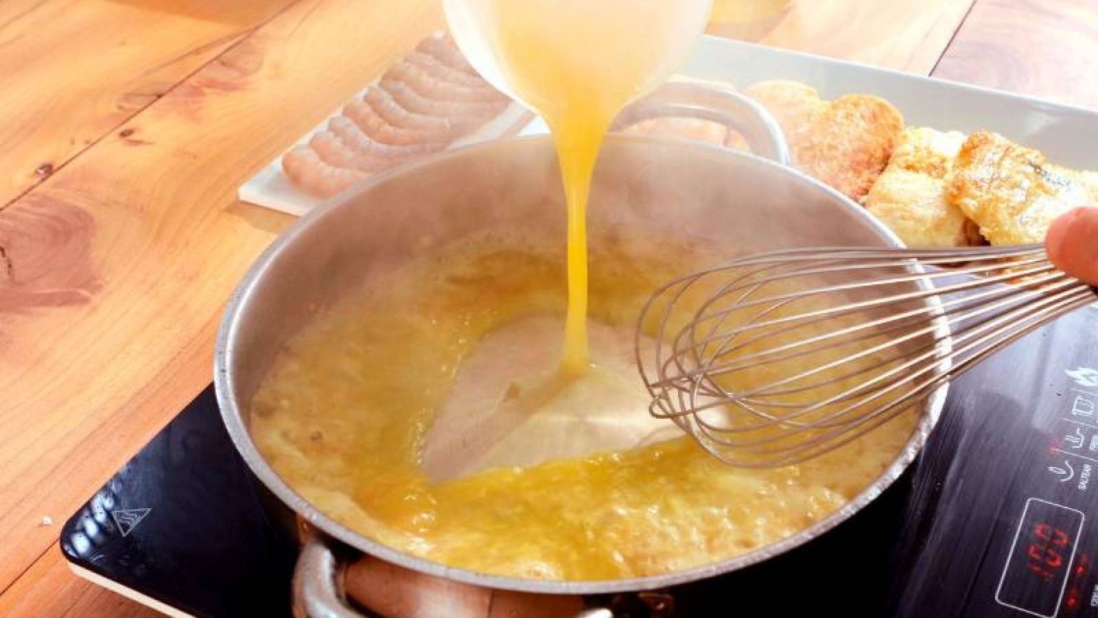 Merluza con salsa de naranja Paso 2 Merluza con salsa de naranja Paso 2