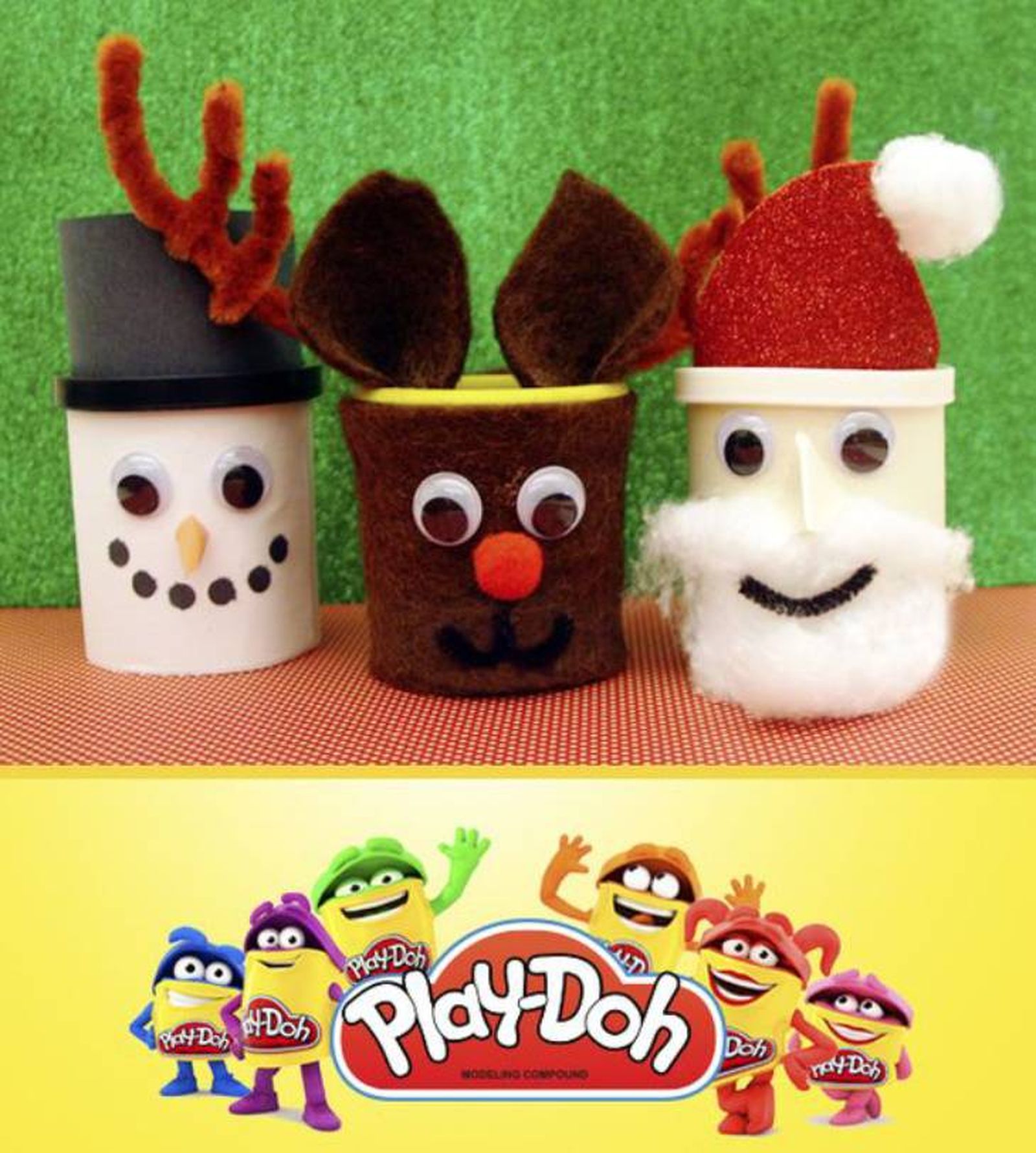 personajes navidad tapas play doh pinterest Play Doh personajes navidad tapas play doh pinterest Play Doh