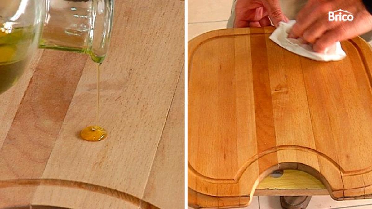 Aplicar aceite para proteger y nutrir la madera