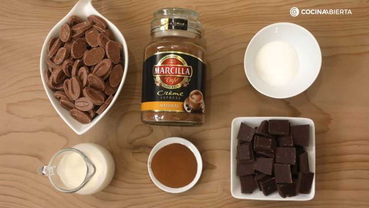 MARCILLA Bombones cafe ingredientes