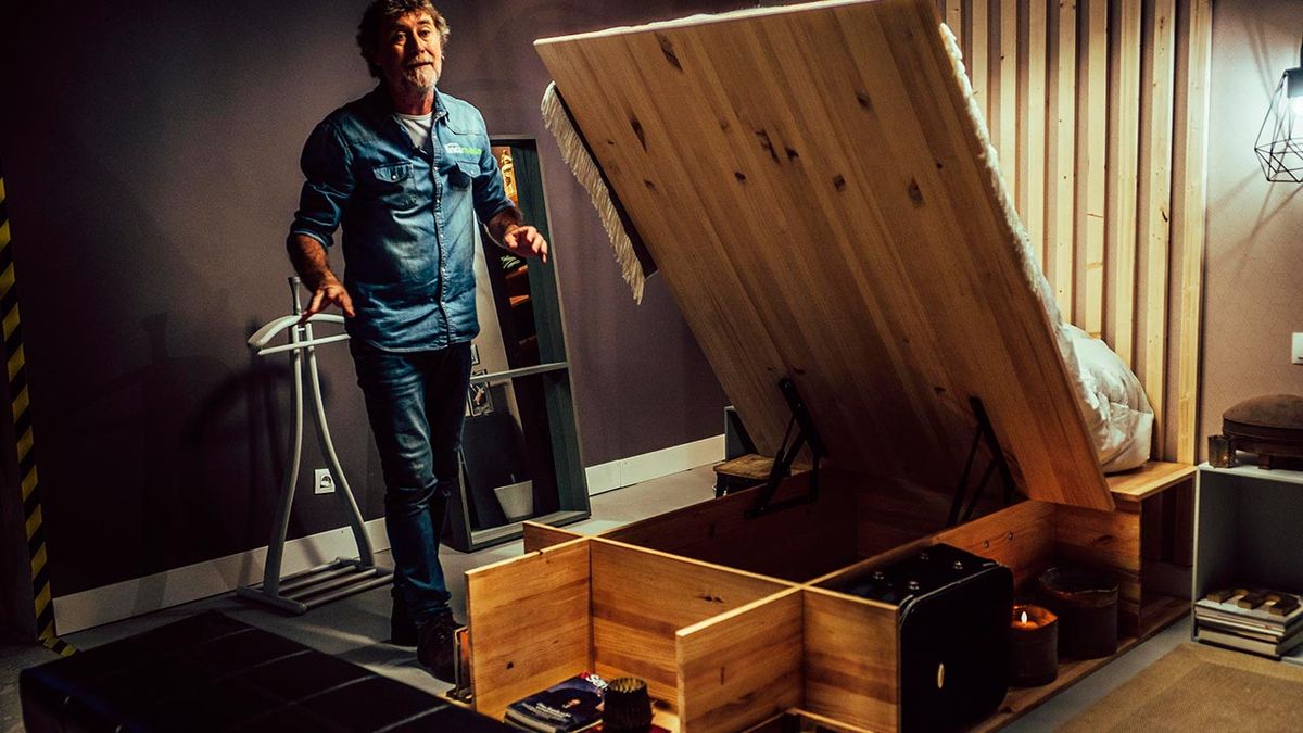 Cómo hacer una cama con canapé paso 10