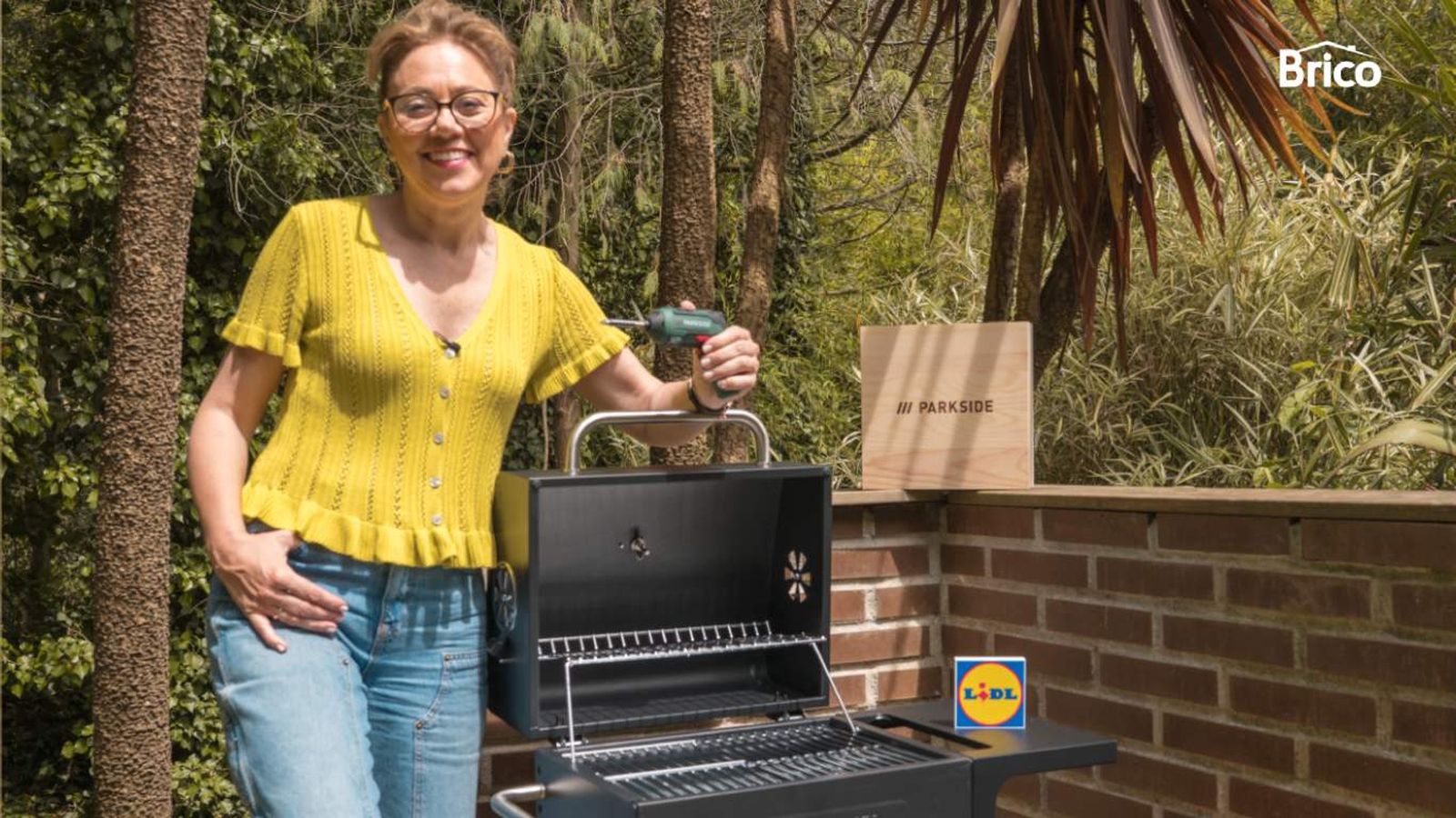 Montaje de una barbacoa