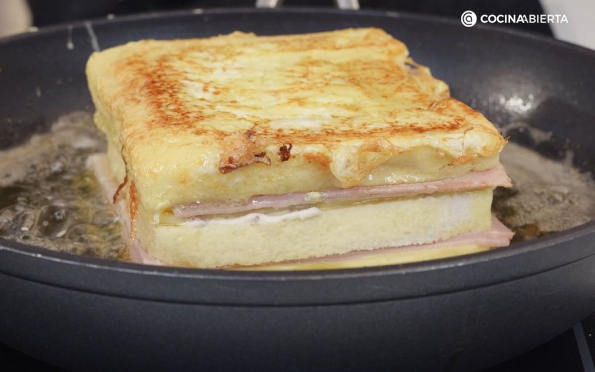 Sándwich montecristo - paso 4