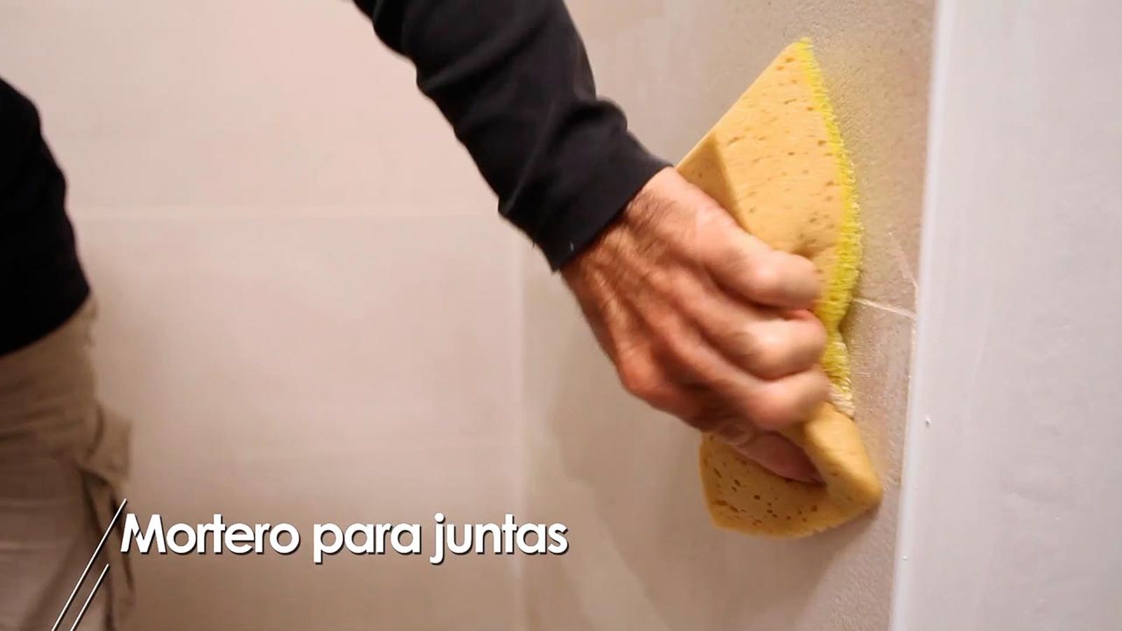Mortero para juntas paso 6 Mortero para juntas paso 6