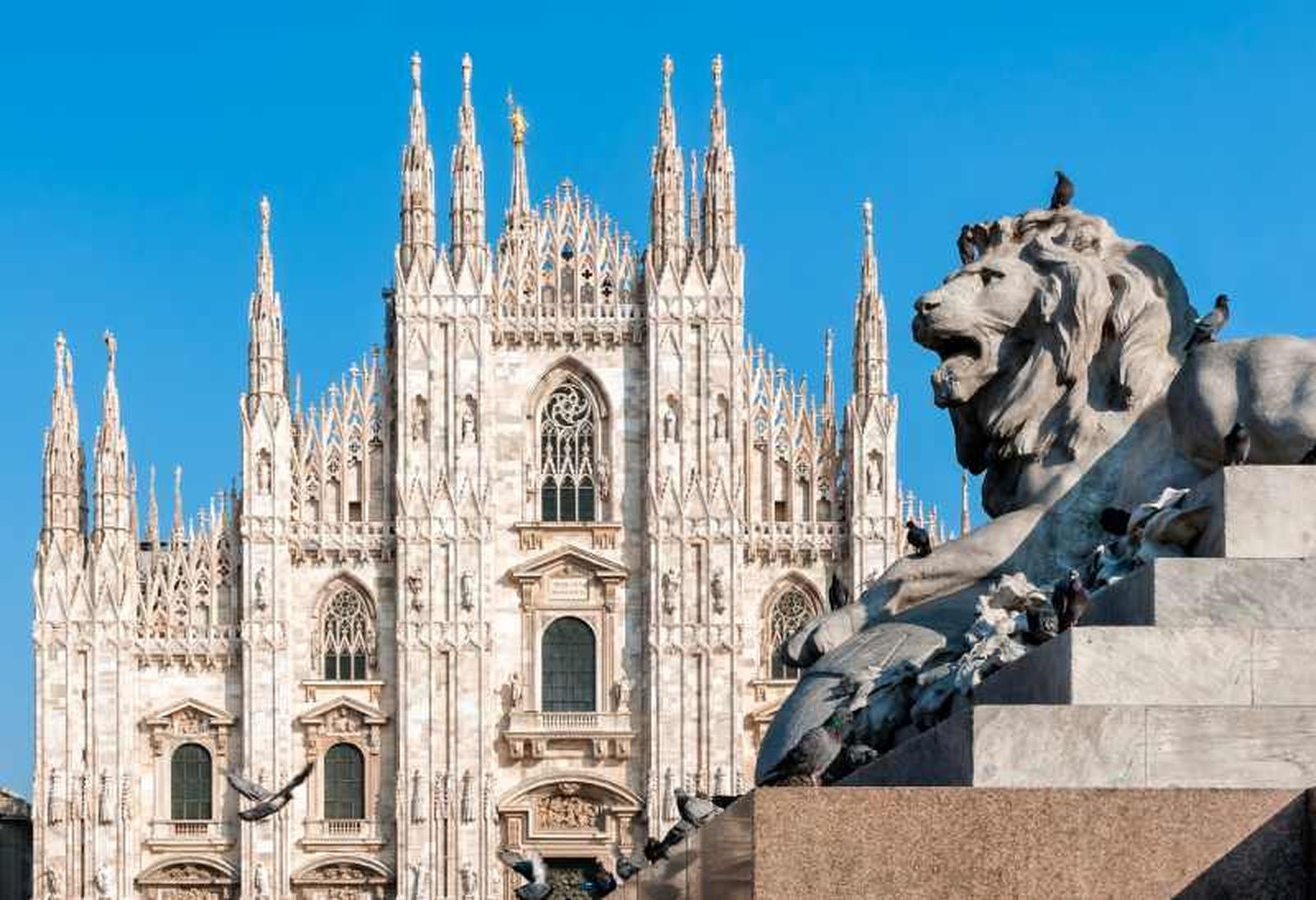 Catedral del Duomo de Milán en Italia Catedral del Duomo de Milán en Italia