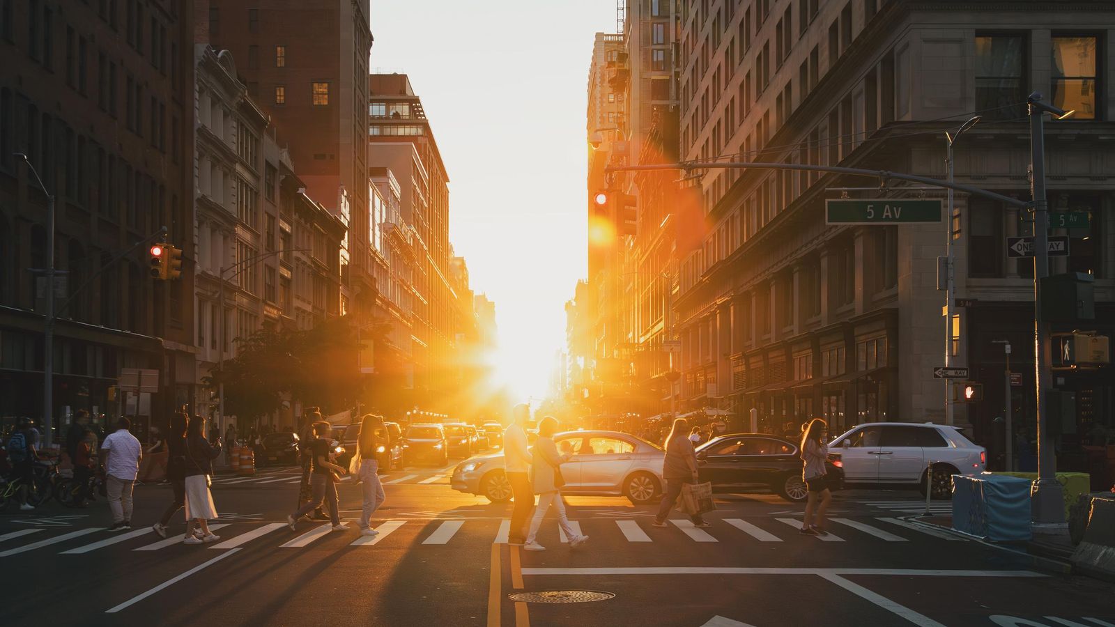 El Henge de Manhattan entre la Quinta Avenida y la calle 23