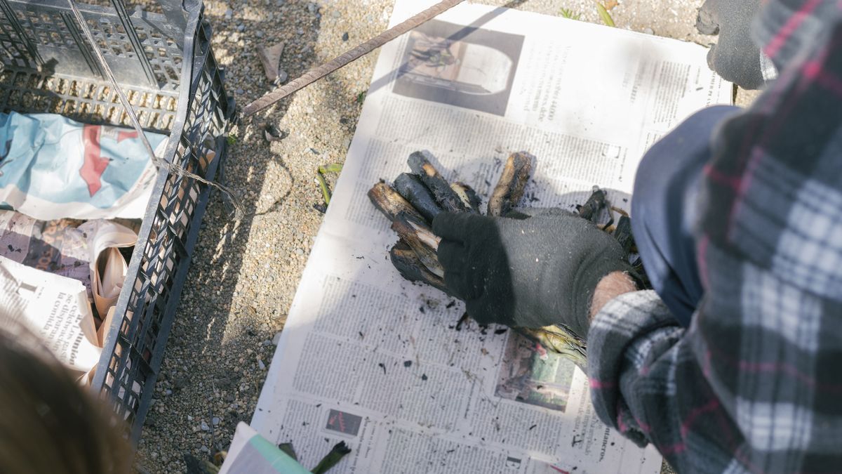 El papel de periódico también puede servir como trapo de limpieza