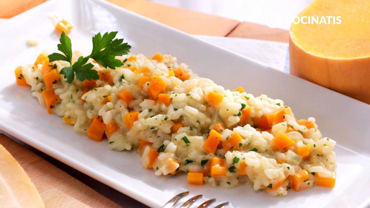 risotto calabaza