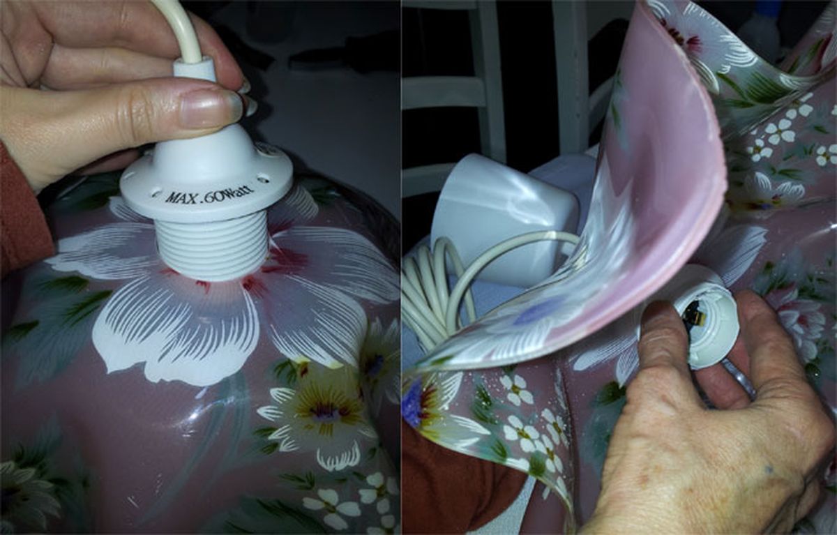 hacer lampara de frutero p7