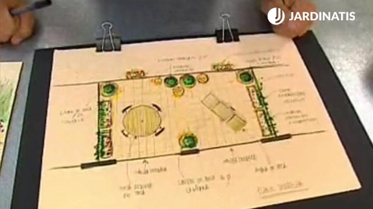 como diseñar el jardín de una terraza planos deco 026 jardin