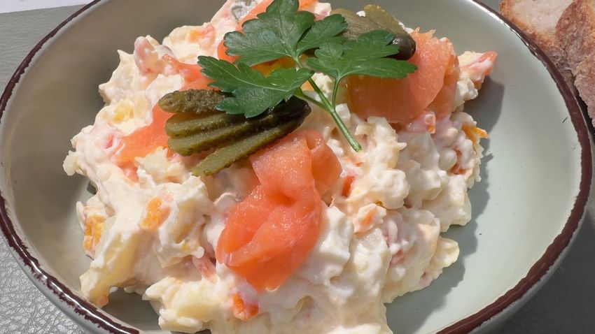 Ensaladilla de salmón, receta de Joseba Arguiñano