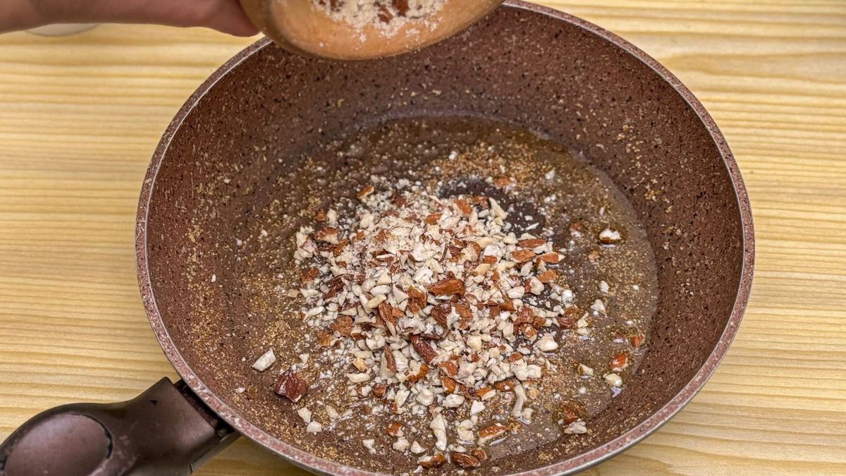 Tostar las almendras