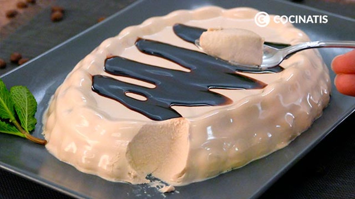 Receta de panna cotta o panacotta de café, receta italiana  paso 7