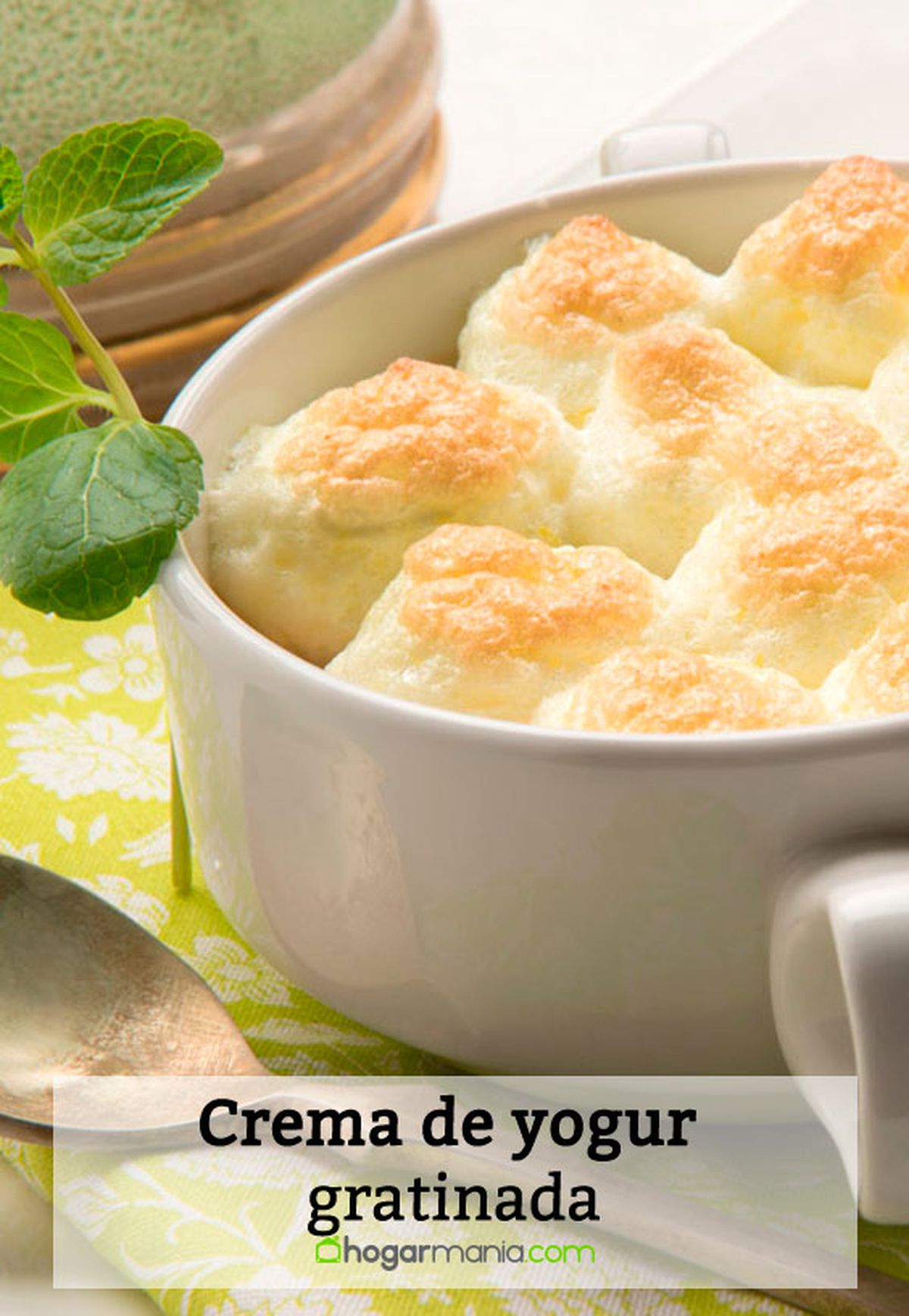 crema de yogur gratinada pin