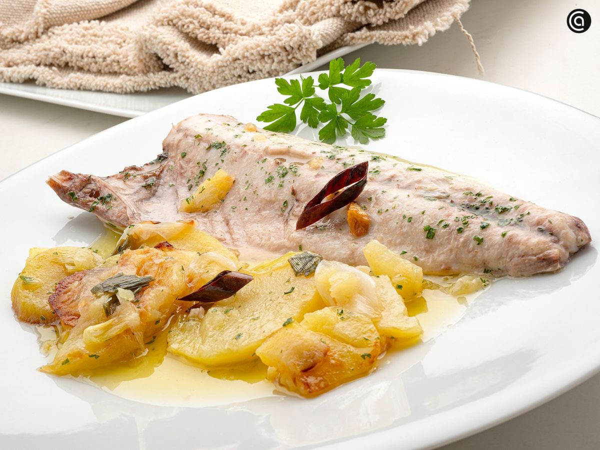 Chicharro a la bilbaína, receta de pescado al horno de Karlos Arguiñano