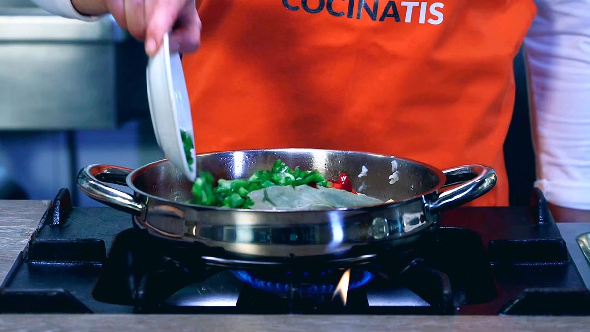 Receta de arroz con bacalao  paso 3