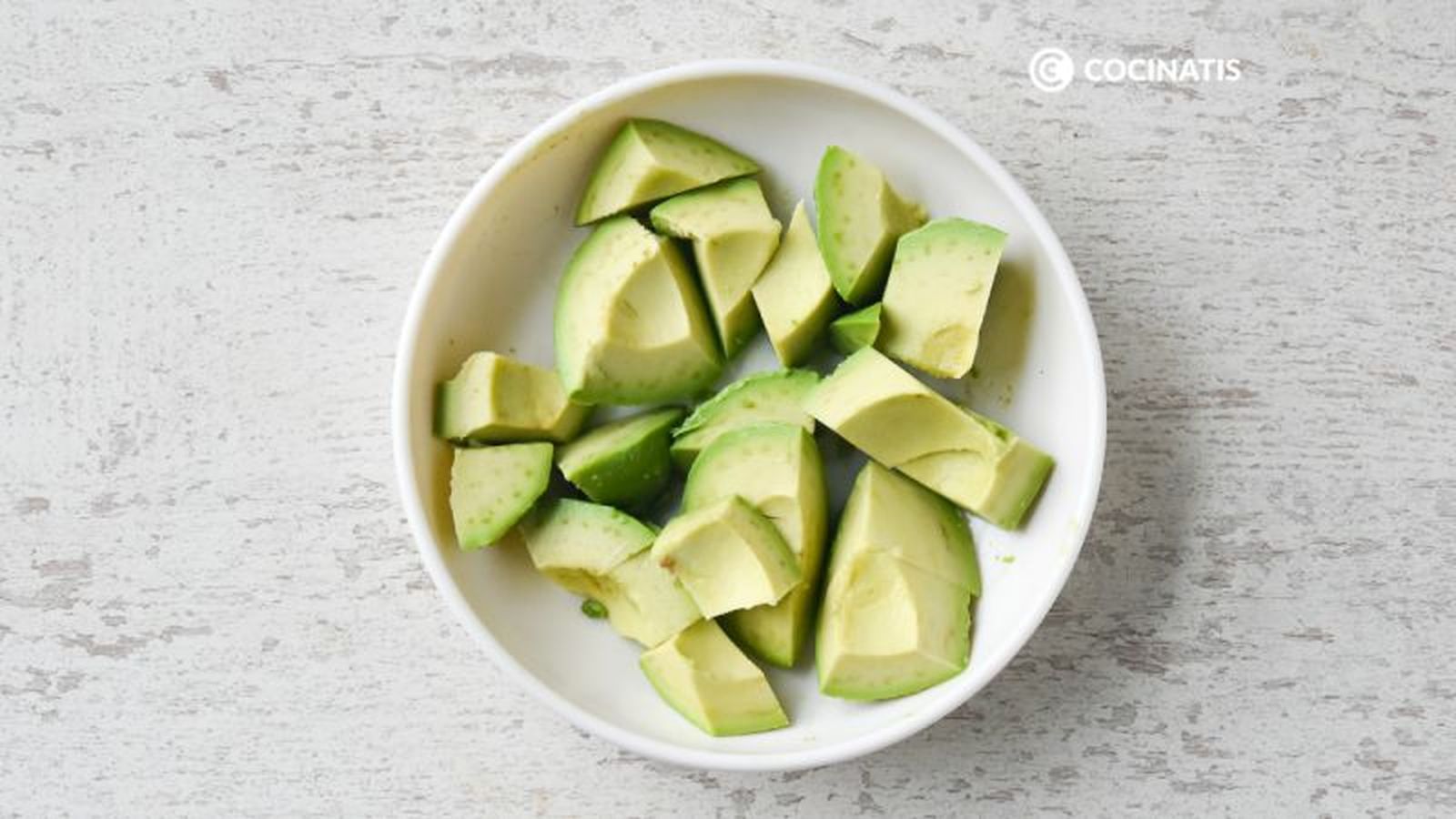 Aguacate troceado