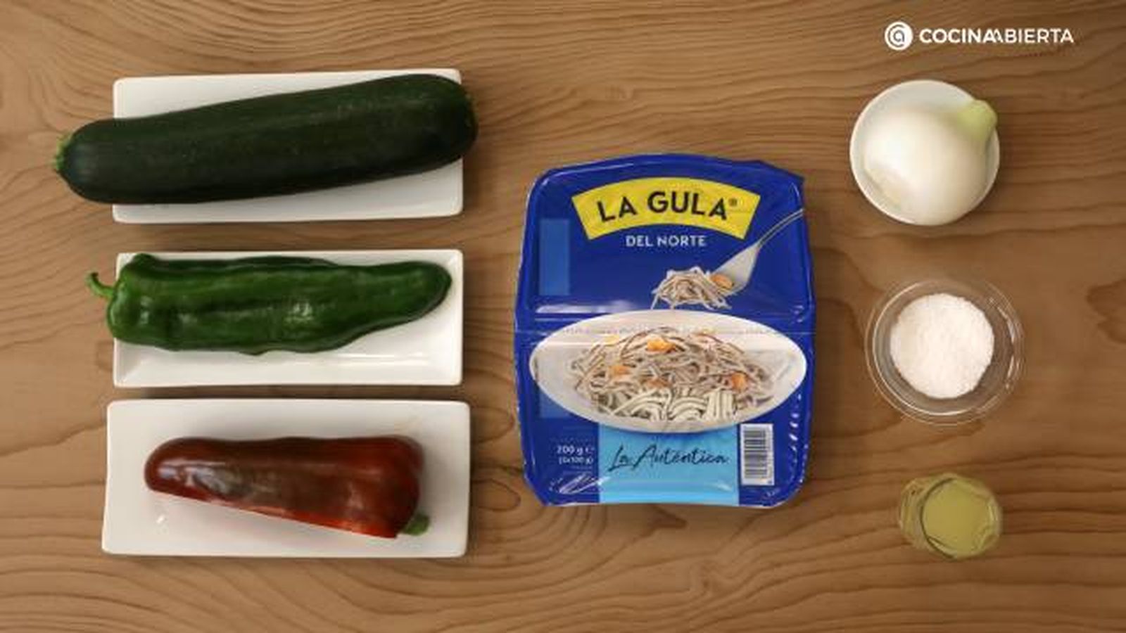 Aguinaga rollitos calabacin gulas ingredientes Aguinaga rollitos calabacin gulas ingredientes
