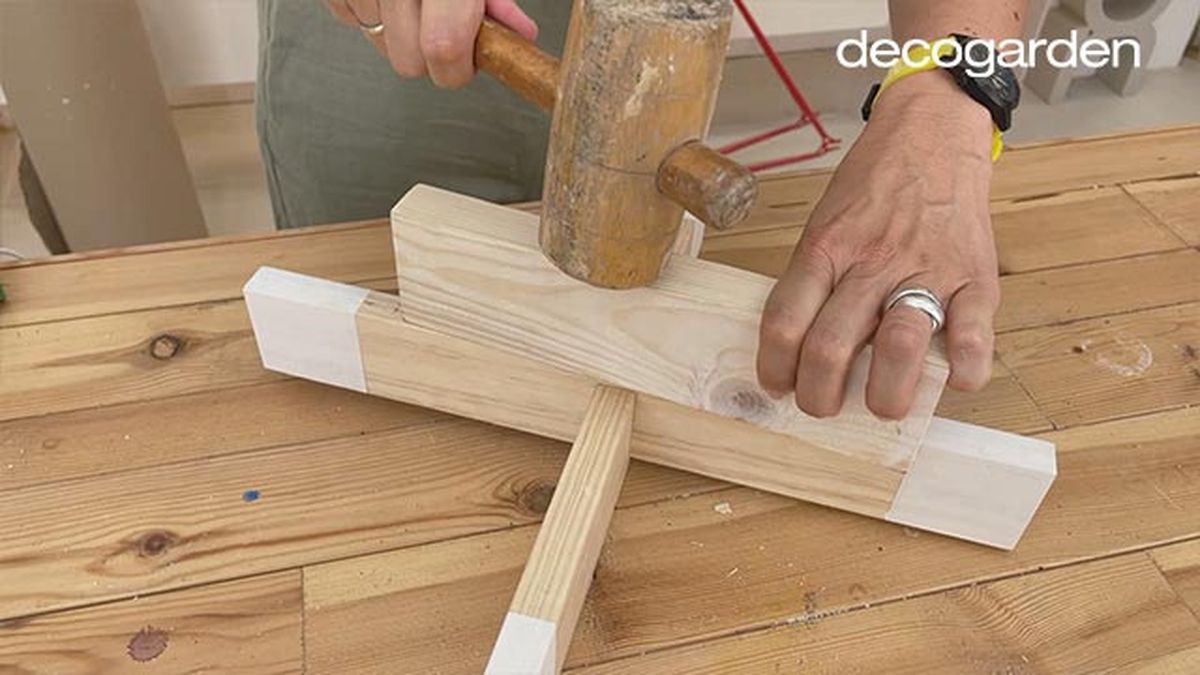 soporte para plantas paso 8